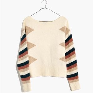 Madewell Size S cropped pull over sweater